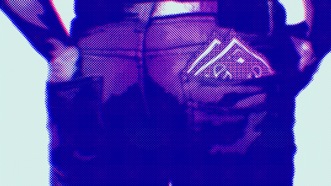 halftone illustration of handkerchief in back pocket